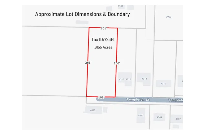 Photo 2 of Land for sale at 4316 Templeton St, Greenville, TX 75401 | MLS# 21158777 | Listing updated on 2026-07-22