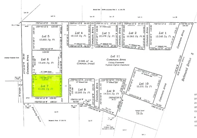 Photo 1 of Land for sale at Lot 7 Belmont Dr, Athens, TX 75751 | MLS# 21162441 | Listing updated on 2026-07-30