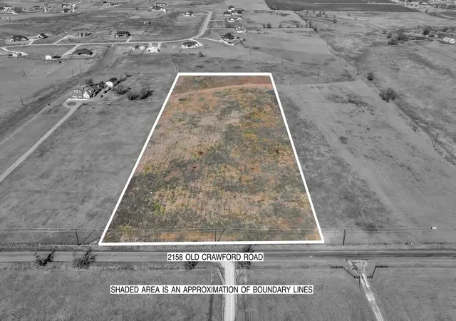 Photo 1 of Land for sale at 2158 Old Crawford Rd, Crawford, TX 76638 | MLS# 21162351 | Listing updated on 2026-08-30