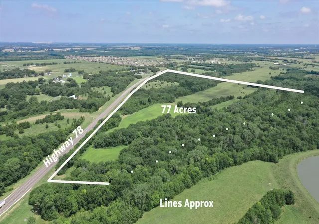 Photo 1 of Land for sale at 77 Acres N Hwy 78, Farmersville, TX 75442 | MLS# 21162536 | Listing updated on 2026-09-15