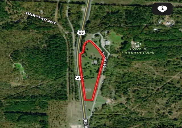 Photo 1 of Land for sale at 571 Lookout Park Ln, Jacksonville, TX 75766 | MLS# 21166928 | Listing updated on 2026-07-28