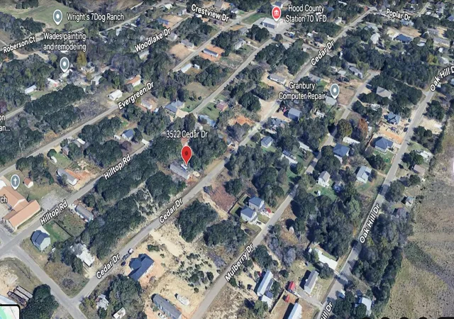Photo 1 of Land for sale at 3522 Cedar Dr, Granbury, TX 76048 | MLS# 21170107 | Listing updated on 2026-07-24