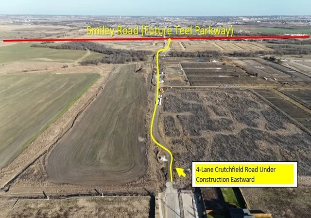 Photo 3 of Land for sale at 6131 Crutchfield Rd, Aubrey, TX 76227 | MLS# 21177913 | Listing updated on 2026-08-20