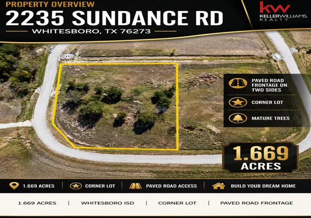 Homes for sale in Whitesboro, TX | 2235 Sun Dance Rd, Whitesboro, TX 76273 | MLS# 21188251
