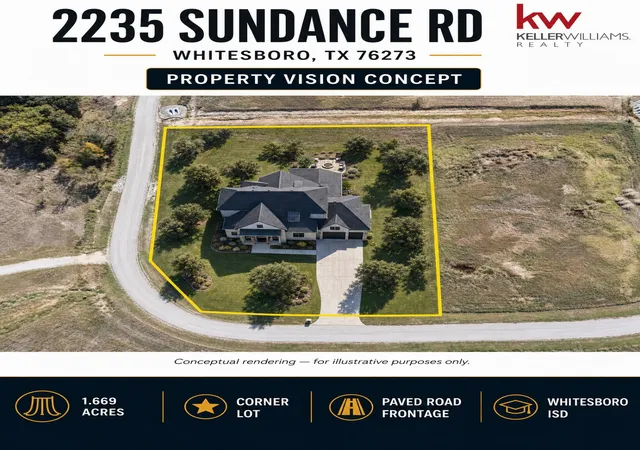 Homes for sale in Whitesboro, TX | 2235 Sun Dance Rd, Whitesboro, TX 76273 | MLS# 21188251