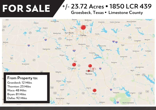 Photo 40 of Single family home for sale at 1850 Lcr 439, Mexia, TX 76667 | MLS# 21189931 | Listing updated on 2026-08-17