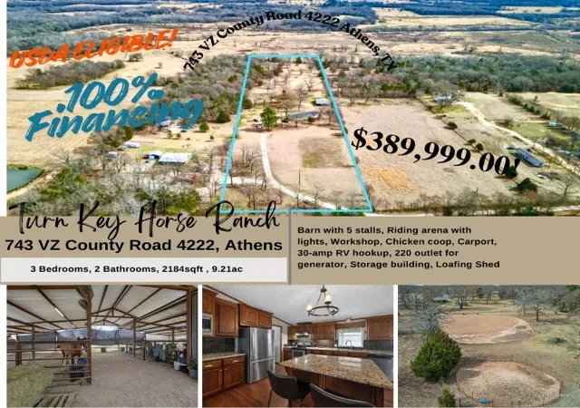 Photo 1 of Manufactured home for sale at 743 Vz County Road 422, Athens, TX 75752 | MLS# 21191158 | Listing updated on 2026-10-05