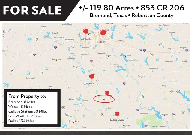 17th image of 853 Cr 206, Bremond, TX 76629 | MLS# 21190710