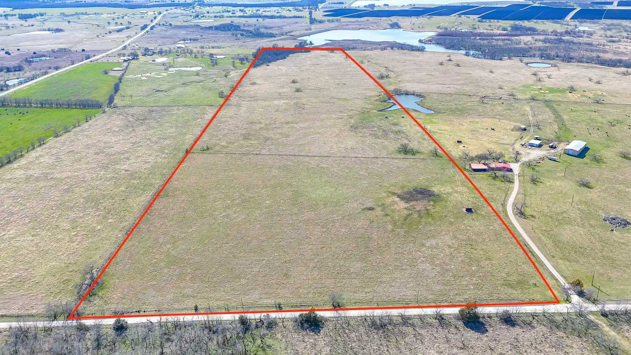 Photo 1 of Land for sale at 2355 County Road 2040, Corsicana, TX 75110 | MLS# 21200577 | Listing updated on 2026-03-12