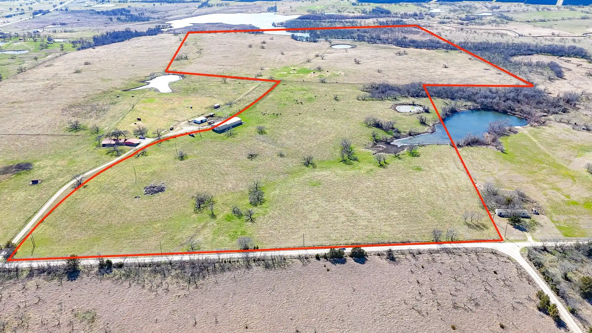 Photo 1 of Land for sale at 2355 County Road 2040   11531 Acres, Corsicana, TX 75110 | MLS# 21200833 | Listing updated on 2026-03-12