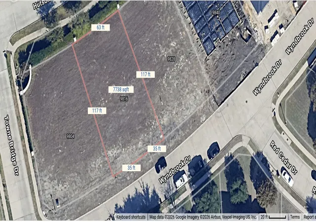 Photo 3 of Land for sale at 9816 Wyndbrook Dr, Frisco, TX 75035 | MLS# 21202129 | Listing updated on 2026-07-24