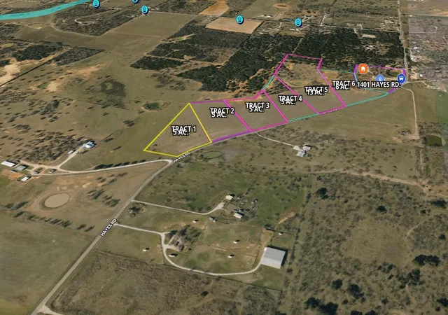 Photo 3 of Land for sale at Tbd Tract 1 Hayes Rd, Mineral Wells, TX 76067 | MLS# 21203504 | Listing updated on 2026-09-03