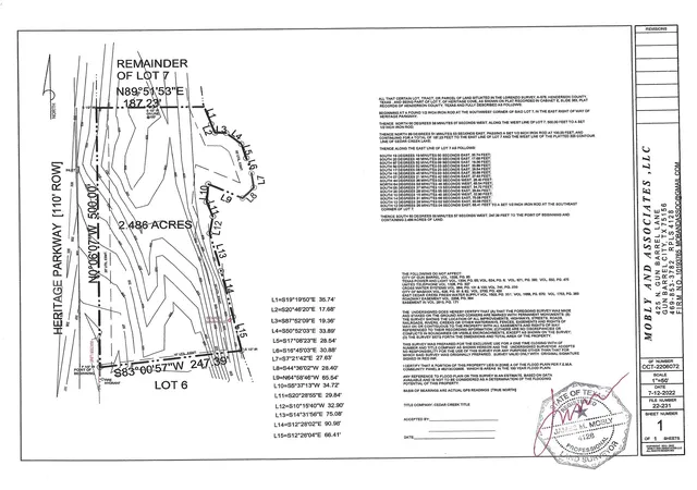 Photo 3 of Land for sale at 214 Heritage Pkwy, Gun Barrel City, TX 75156 | MLS# 21183555 | Listing updated on 2026-09-24