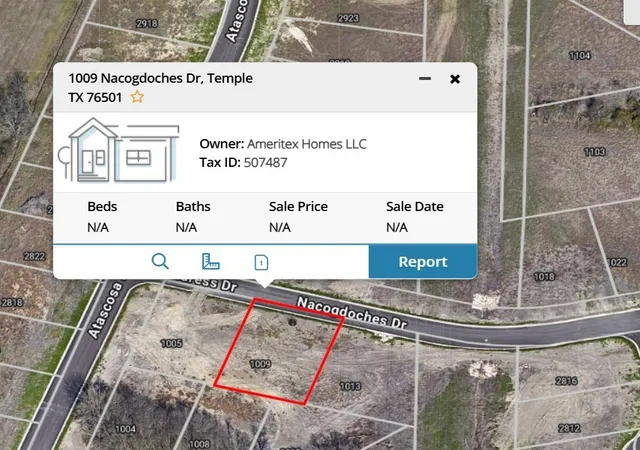 Photo 1 of Land for sale at 1009 Nacogdoches Dr, Temple, TX 76501 | MLS# 21205434 | Listing updated on 2026-08-17