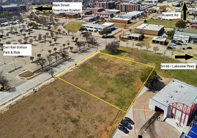 Photo 3 of Land for sale at 4105 & 4109 Industrial St, Rowlett, TX 75088 | MLS# 21206270 | Listing updated on 2026-09-24