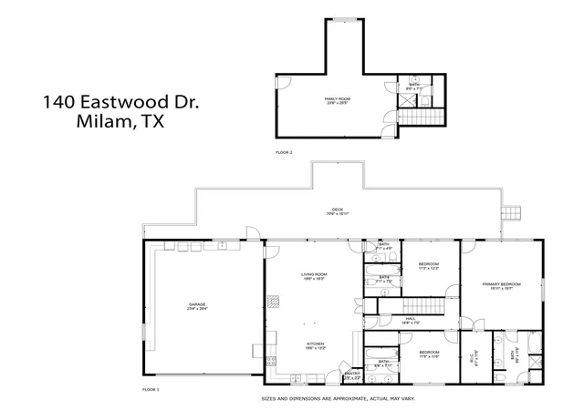 Homes for sale in Milam, TX | 140 Eastwood Dr, Milam, TX 75959 | MLS# 21188821