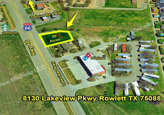 Land for sale at 8130 Lakeview Pkwy, Rowlett, TX 75088 | MLS# 21209988