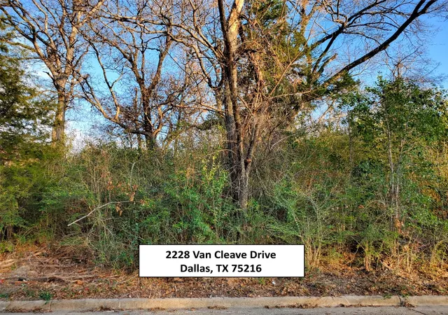 Photo 1 of Land for sale at 2228 Van Cleave Dr, Dallas, TX 75216 | MLS# 21213509 | Listing updated on 2026-07-28