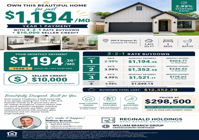 Photo 16 of Single family home for sale at 205 Grayson St, Leonard, TX 75452 | MLS# 21218126 | Listing updated on 2026-07-14