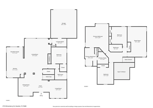 Homes for sale in Rowlett, TX | 2710 Winterberry Dr, Rowlett, TX 75089 | MLS# 21209905