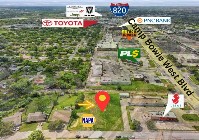 Photo 1 of Land for sale at 8507 Camp Bowie West Blvd, Fort Worth, TX 76116 | MLS# 21221007 | Listing updated on 2026-09-23