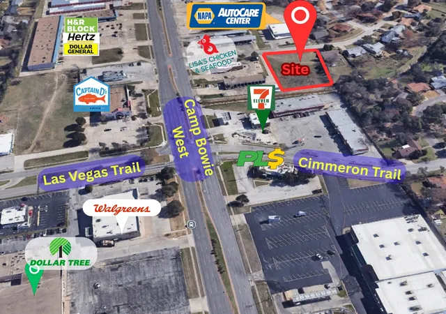 Photo 3 of Land for sale at 8507 Camp Bowie West Blvd, Fort Worth, TX 76116 | MLS# 21221007 | Listing updated on 2026-07-10