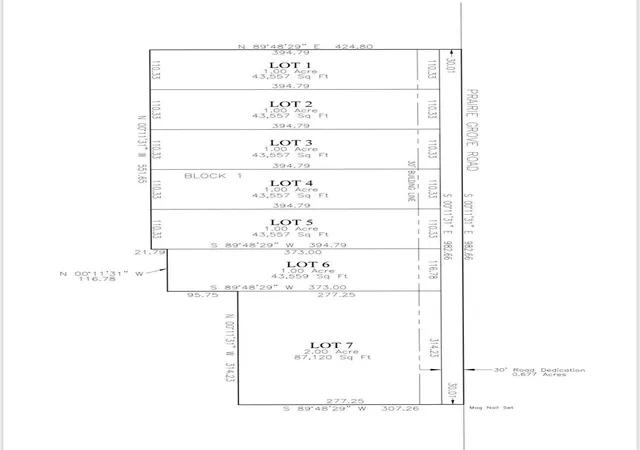 4th image of Lot 1 Prairie Grove Rd, Valley View, TX 76272 | MLS# 21228815