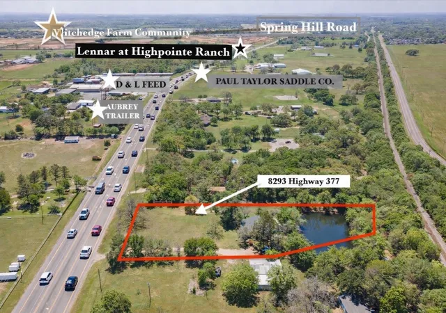 Photo 3 of Single family home for sale at 8293 Us 377 Hwy, Pilot Point, TX 76258 | MLS# 21228436 | Listing updated on 2026-08-28