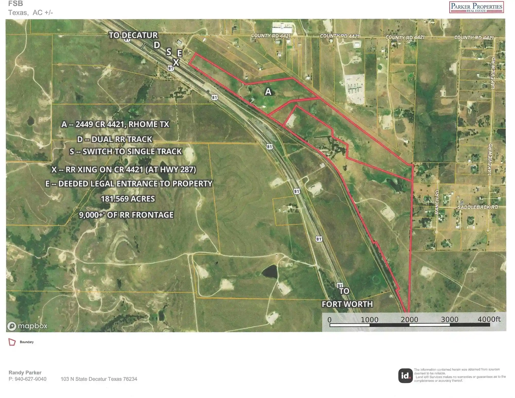 Land for sale at 2449 County Road 4421, Rhome, TX 76078 | MLS# 21228524