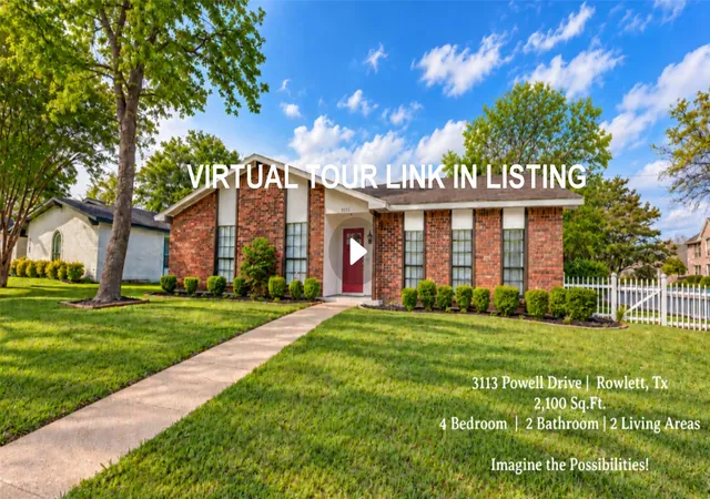 Photo 2 of Single family home for sale at 3113 Powell Dr, Rowlett, TX 75088 | MLS# 21232909 | Listing updated on 2026-10-06
