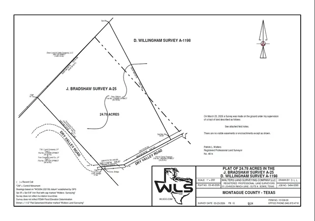 Photo 3 of Land for sale at Tbd Dry Valley Rd, Sunset, TX 76270 | MLS# 21229053 | Listing updated on 2026-10-05