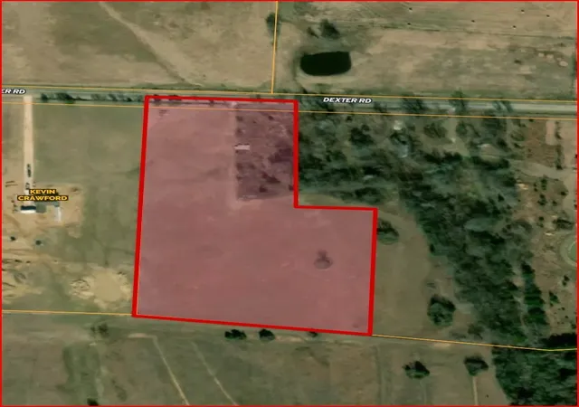 Photo 3 of Land for sale at 105 Dexter Rd, Whitesboro, TX 76273 | MLS# 21235557 | Listing updated on 2026-07-27