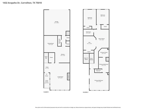 Homes for sale in Carrollton, TX | 1432 Arapaho Dr, Carrollton, TX 75010 | MLS# 21250332