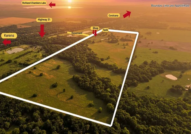 Photo 1 of Land for sale at 150 +  Acres Hwy 31, Kerens, TX 75144 | MLS# 21253702 | Listing updated on 2026-08-25