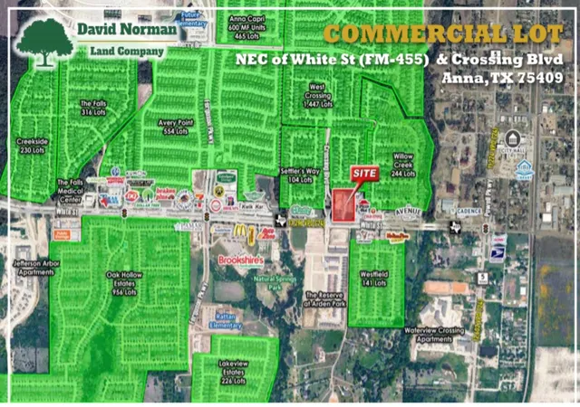 Photo 1 of Land for sale at 920 W White St, Anna, TX 75409 | MLS# 21254138 | Listing updated on 2026-07-07