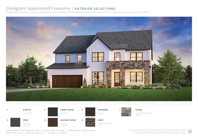 Photo 2 of Single family home for sale at 1721 Grackle Dr, Celina, TX 75009 | MLS# 21253706 | Listing updated on 2026-08-17