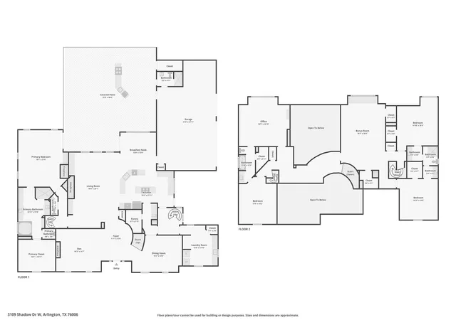 Photo 3 of Single family home for sale at 3109 Shadow Dr W, Arlington, TX 76006 | MLS# 21253800 | Listing updated on 2026-09-26