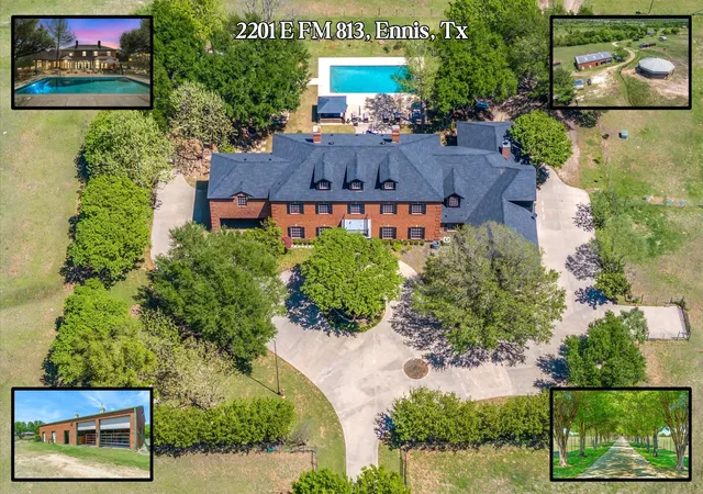 Photo 1 of Mansion for sale at 2201 E Fm 813, Ennis, TX 75119 | MLS# 21232357 | Listing updated on 2026-10-06