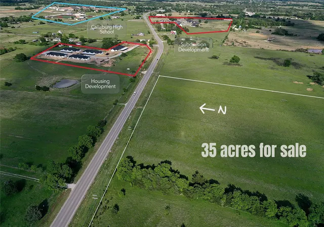 Photo 2 of Land for sale at Tbd Mcdaniel St, Callisburg, TX 76240 | MLS# 21242410 | Listing updated on 2026-08-19