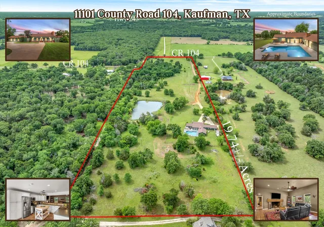 Photo 1 of Single family home for sale at 11101 County Road 104, Kaufman, TX 75142 | MLS# 21256368 | Listing updated on 2026-08-04