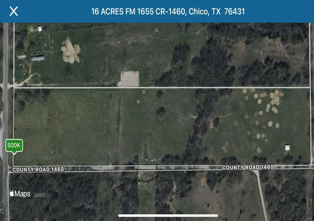 Photo 1 of Land for sale at 16 Acres Fm 1655 Cr 1460, Chico, TX 76431 | MLS# 21267866 | Listing updated on 2026-07-24