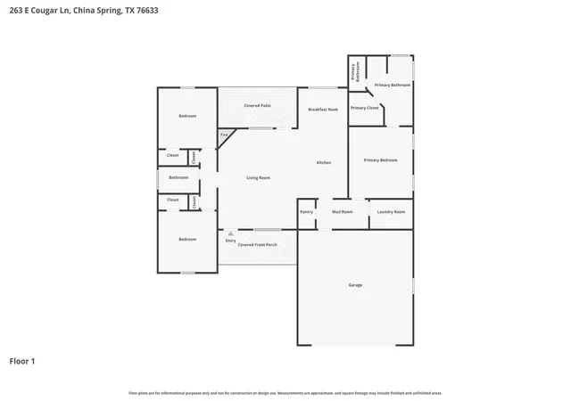 Homes for sale in China Spring, TX | 263 E Cougar Ln, China Spring, TX 76633 | MLS# 21266194