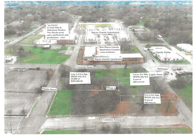 Photo 3 of Land for sale at 730, Lot 22 Fannin, Shreveport, LA 71101 | MLS# 21268638 | Listing updated on 2026-08-22