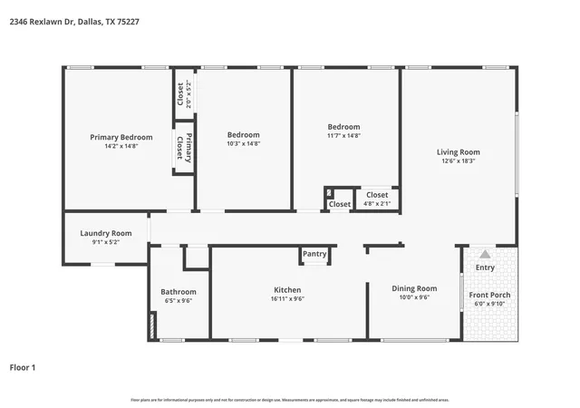 21st image of 2346 Rexlawn Dr, Dallas, TX 75227 | MLS# 21268868