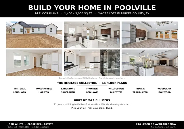 Photo 2 of Single family home for sale at 1001 Carnagie Rd, Poolville, TX 76487 | MLS# 21271978 | Listing updated on 2026-10-05