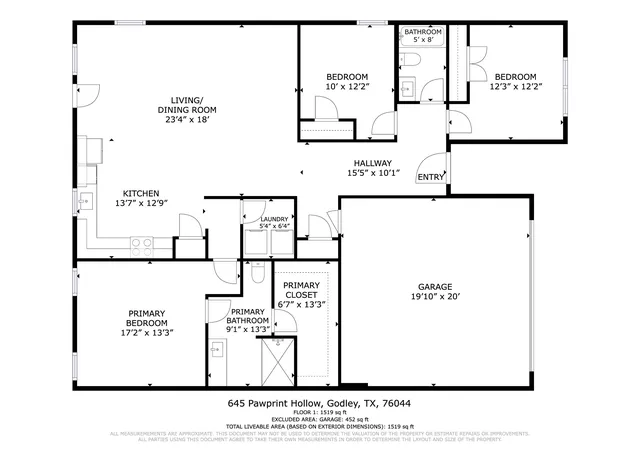 Homes for sale in Godley, TX | 645 Pawprint Holw, Godley, TX 76044 | MLS# 21272675