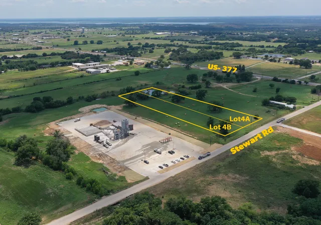 Photo 1 of Land for sale at 8677 Stewart Rd, Aubrey, TX 76227 | MLS# 21275516 | Listing updated on 2026-07-09