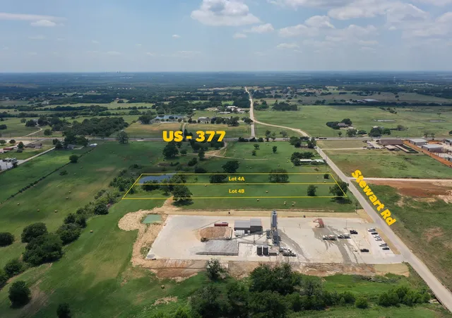 Photo 3 of Land for sale at 8677 Stewart Rd, Aubrey, TX 76227 | MLS# 21275516 | Listing updated on 2026-07-09