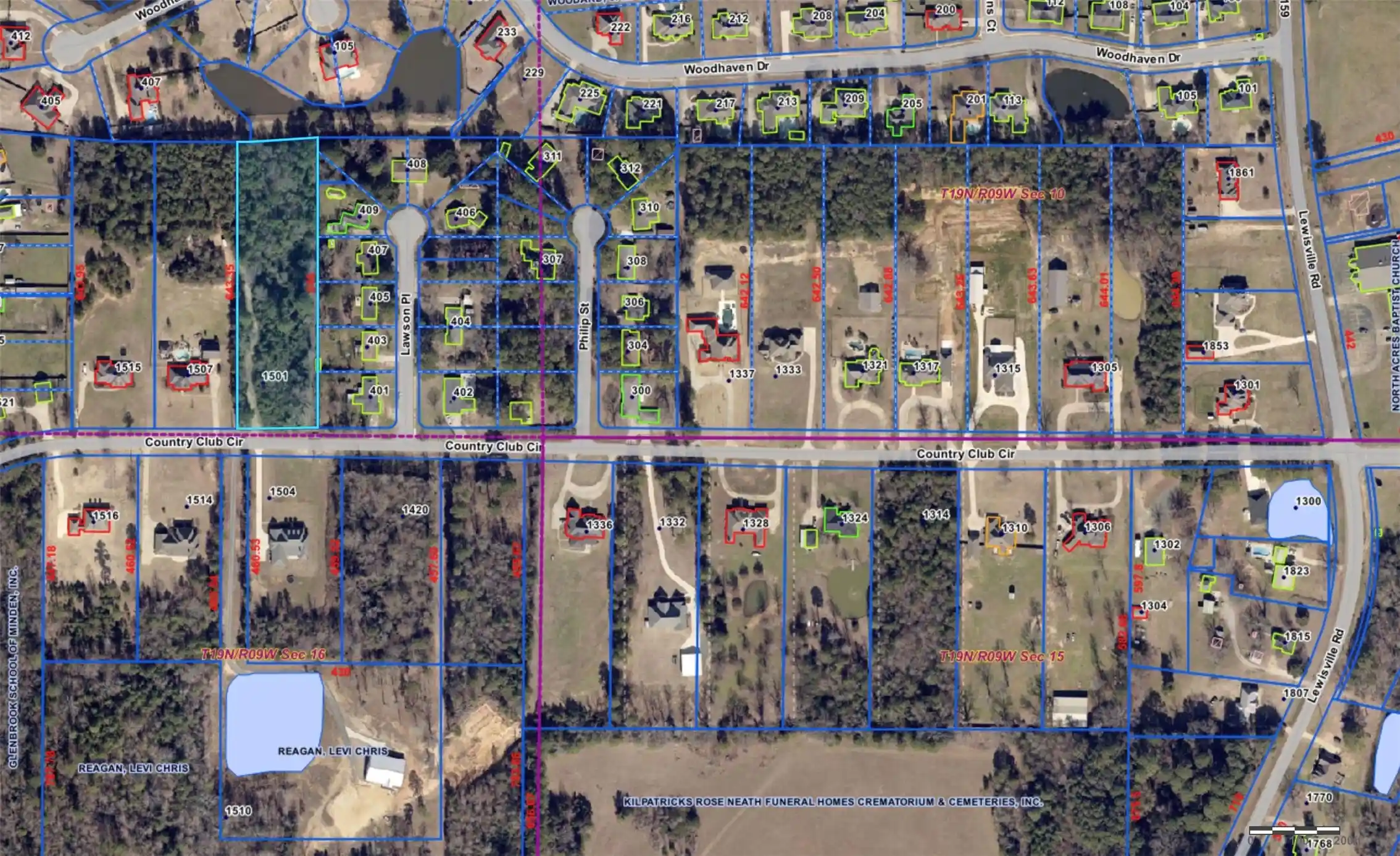 Photo 1 of Land for sale at 1501 Country Club Cir, Minden, LA 71055 | MLS# 21274757 | Listing updated on 2026-05-23