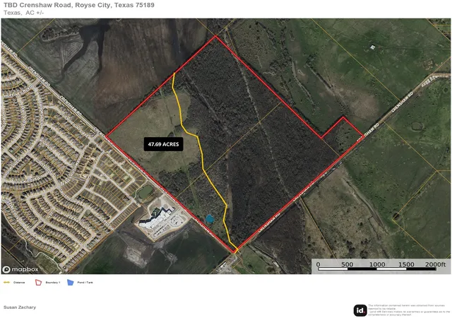 Photo 3 of Land for sale at 4769+  Crenshaw Rd, Royse City, TX 75189 | MLS# 21244357 | Listing updated on 2026-08-22